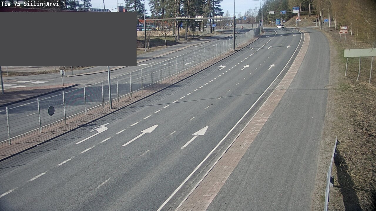 Weather Camera Image Väg 75 Siilinjärvi1, Siilinjärvi, Pohjois-Savo