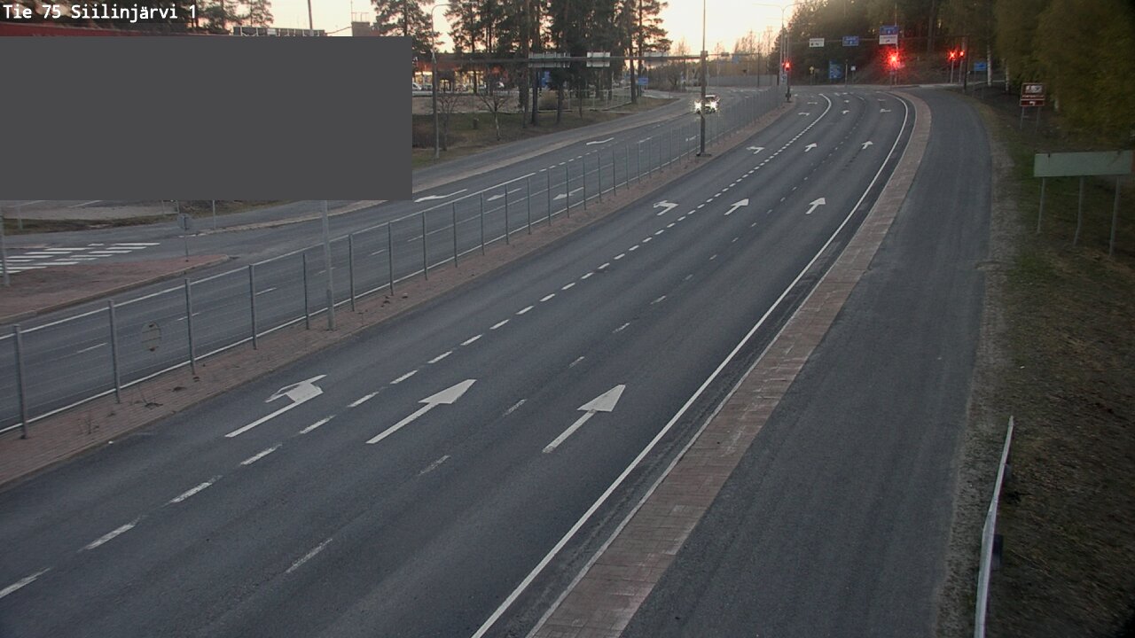 Weather Camera Image Väg 75 Siilinjärvi1, Siilinjärvi, Pohjois-Savo
