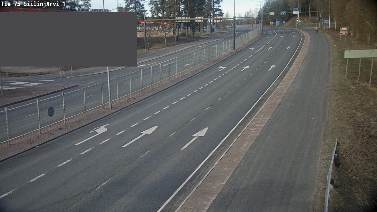 Weather Camera Image Väg 75 Siilinjärvi1, Siilinjärvi, Pohjois-Savo