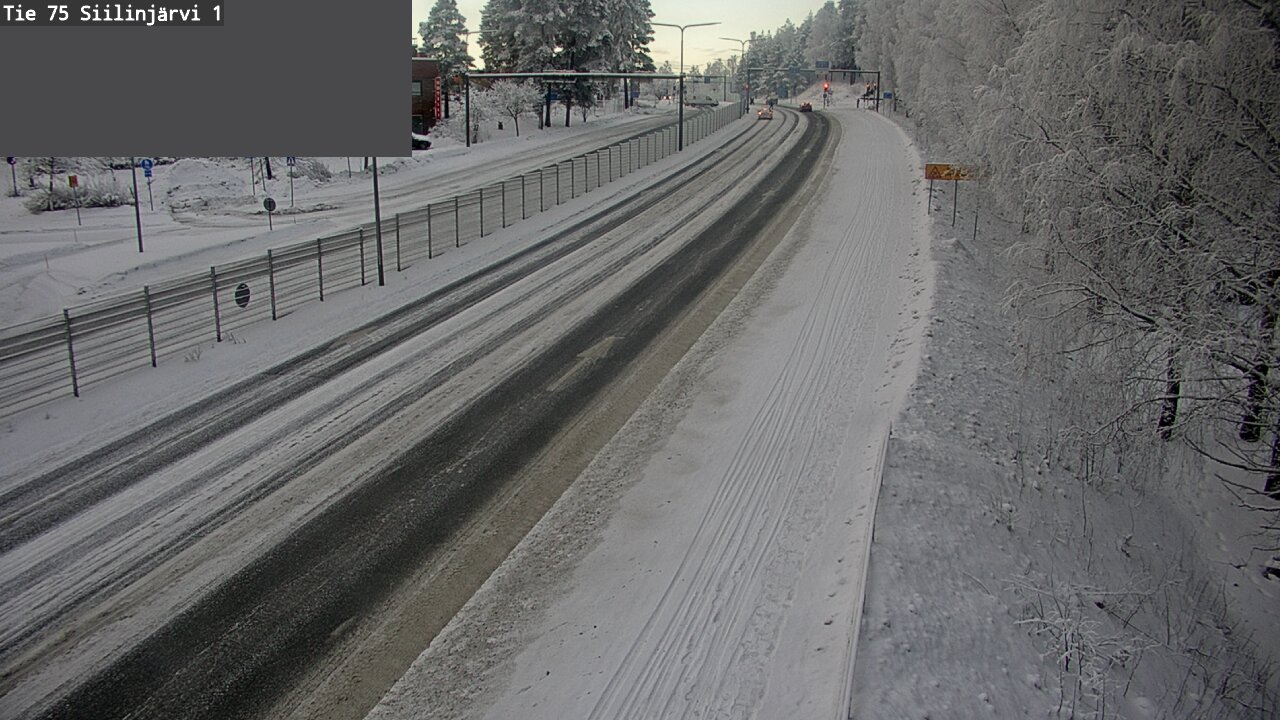 Weather Camera Image Road 75 Siilinjärvi1, Siilinjärvi, Pohjois-Savo