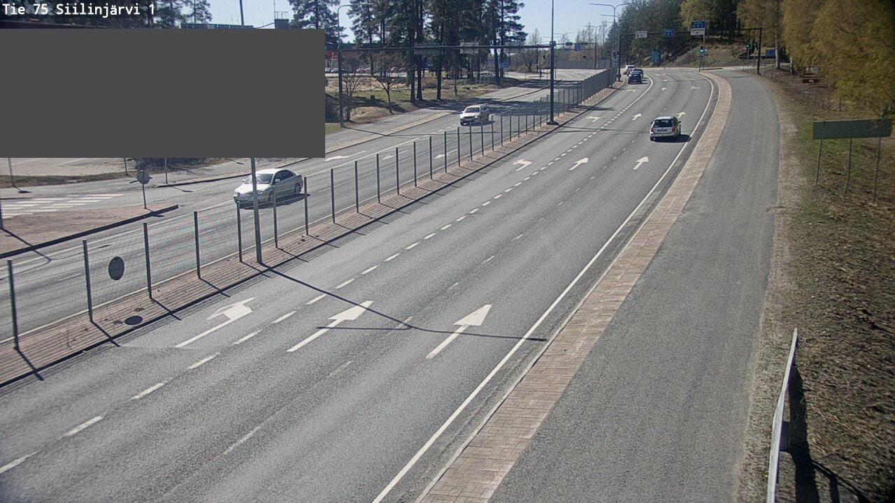 Weather Camera Image Väg 75 Siilinjärvi1, Siilinjärvi, Pohjois-Savo