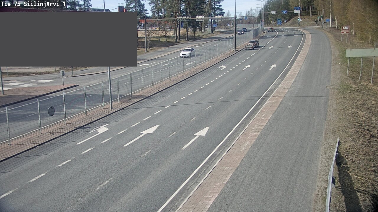 Weather Camera Image Väg 75 Siilinjärvi1, Siilinjärvi, Pohjois-Savo