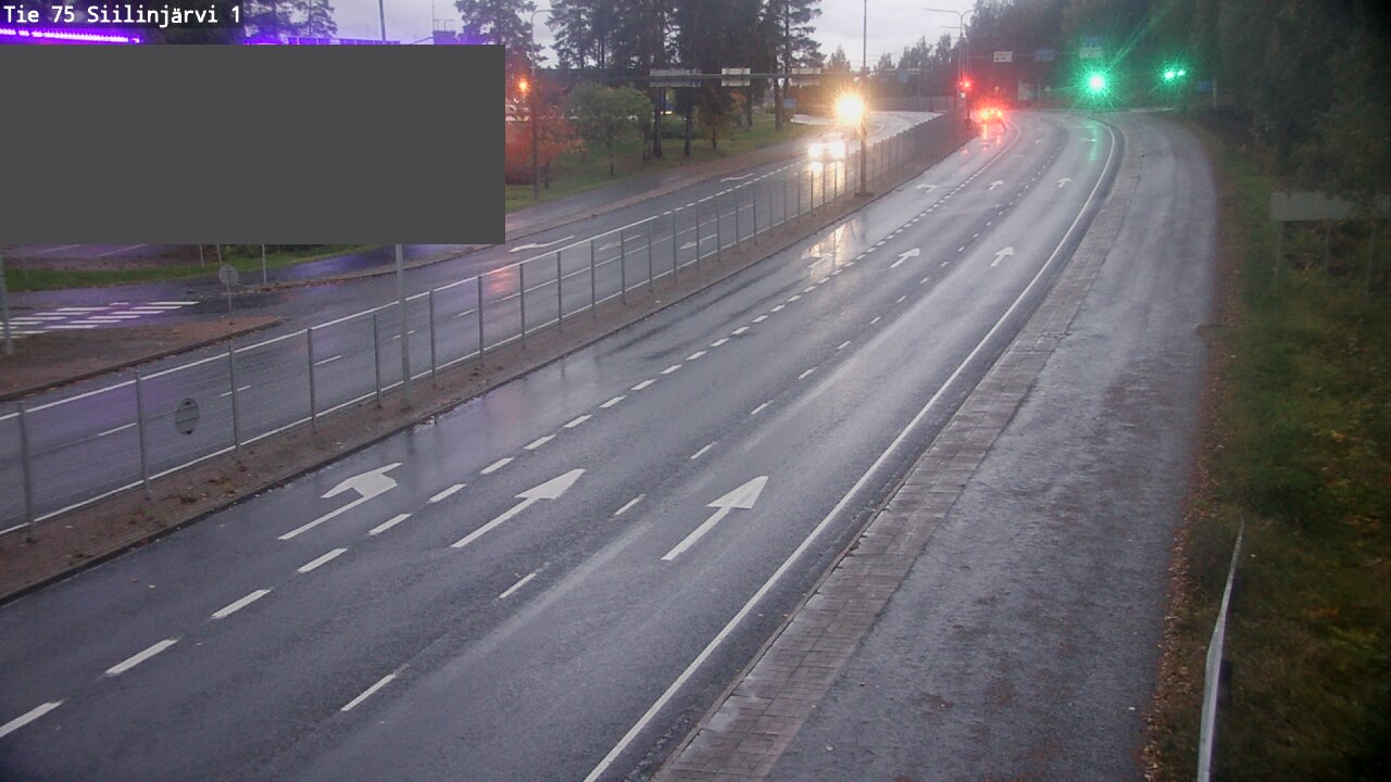 Weather Camera Image Road 75 Siilinjärvi1, Siilinjärvi, Pohjois-Savo