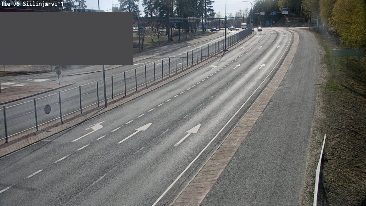 Weather Camera Image Väg 75 Siilinjärvi1, Siilinjärvi, Pohjois-Savo