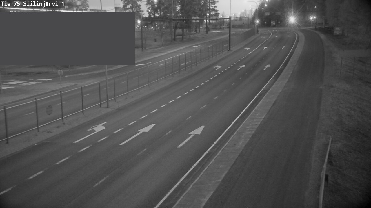 Weather Camera Image Väg 75 Siilinjärvi1, Siilinjärvi, Pohjois-Savo