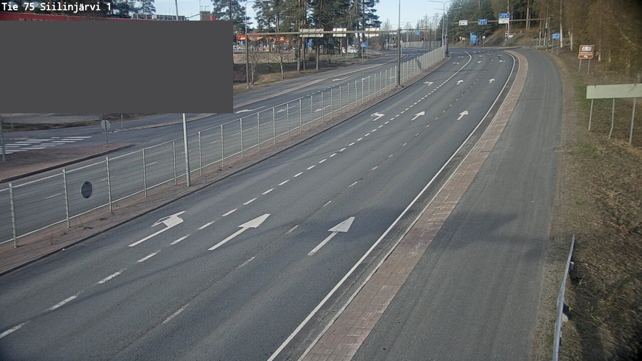 Weather Camera Image Väg 75 Siilinjärvi1, Siilinjärvi, Pohjois-Savo