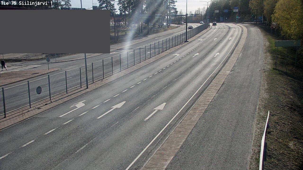 Weather Camera Image Väg 75 Siilinjärvi1, Siilinjärvi, Pohjois-Savo