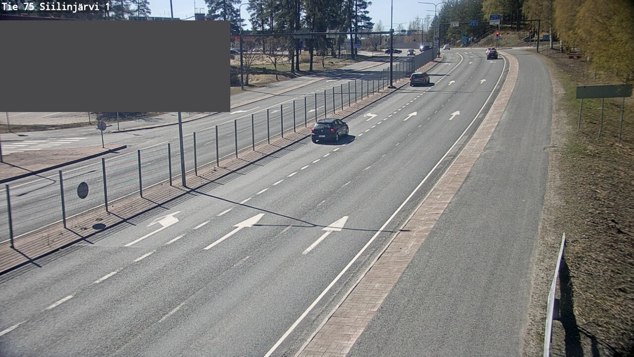 Weather Camera Image Väg 75 Siilinjärvi1, Siilinjärvi, Pohjois-Savo