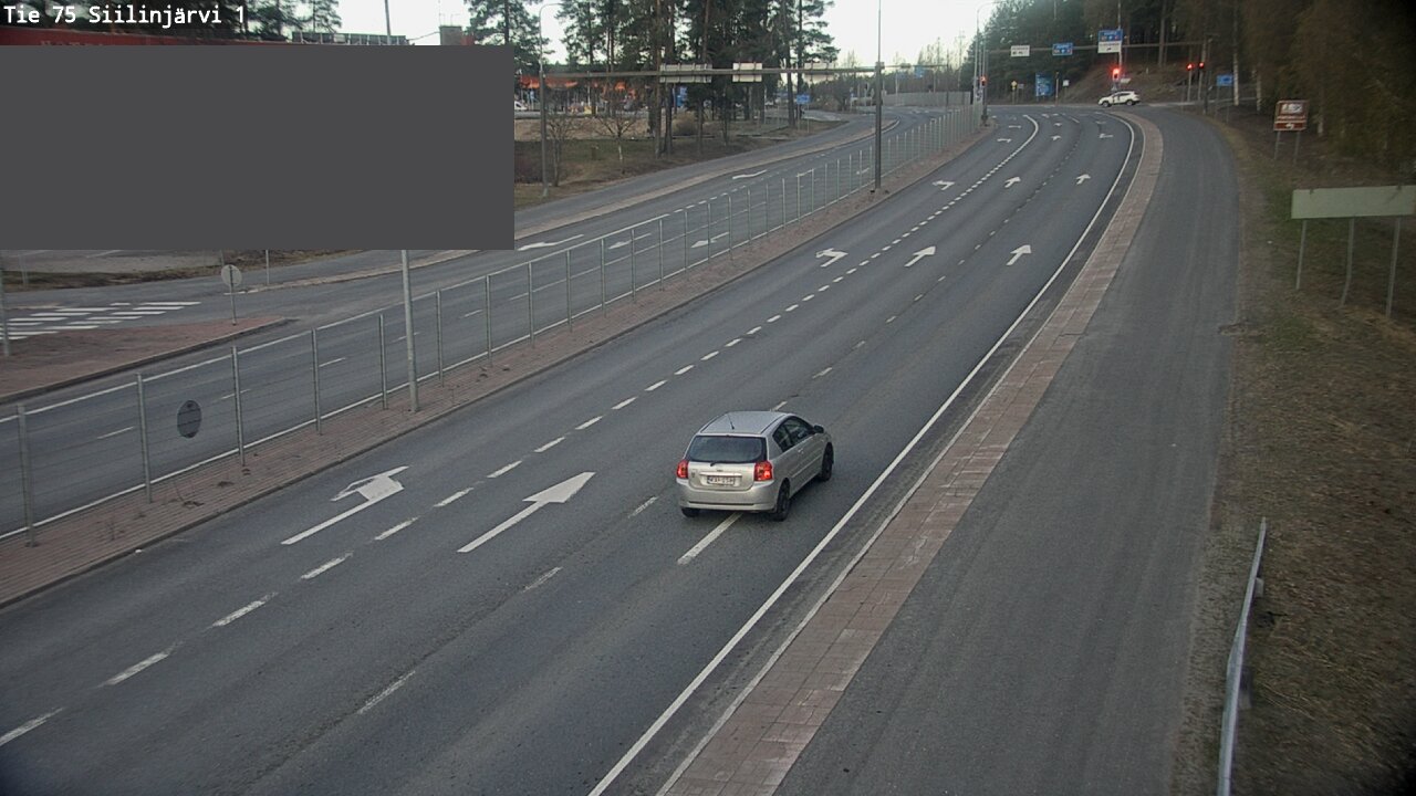 Weather Camera Image Väg 75 Siilinjärvi1, Siilinjärvi, Pohjois-Savo
