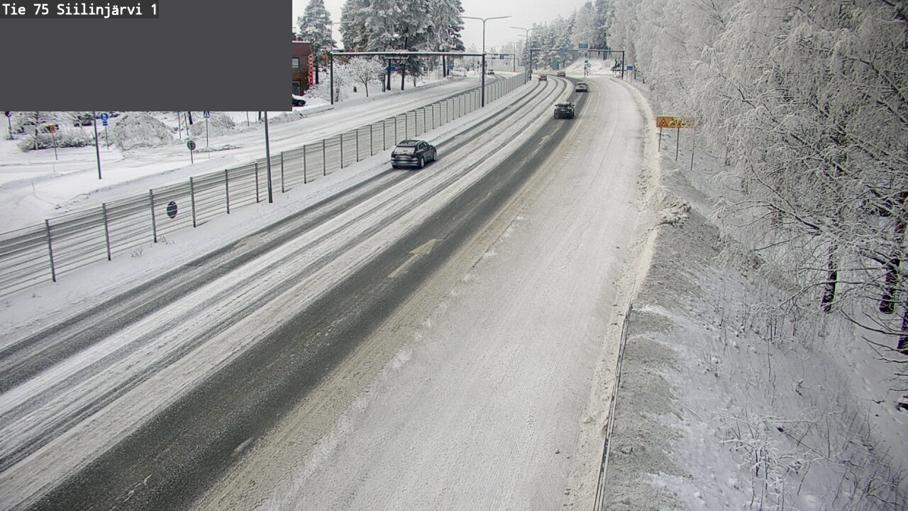 Weather Camera Image Road 75 Siilinjärvi1, Siilinjärvi, Pohjois-Savo