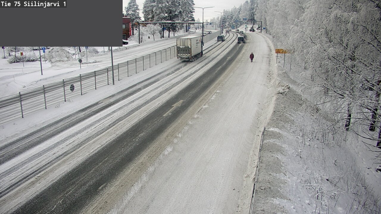 Weather Camera Image Road 75 Siilinjärvi1, Siilinjärvi, Pohjois-Savo