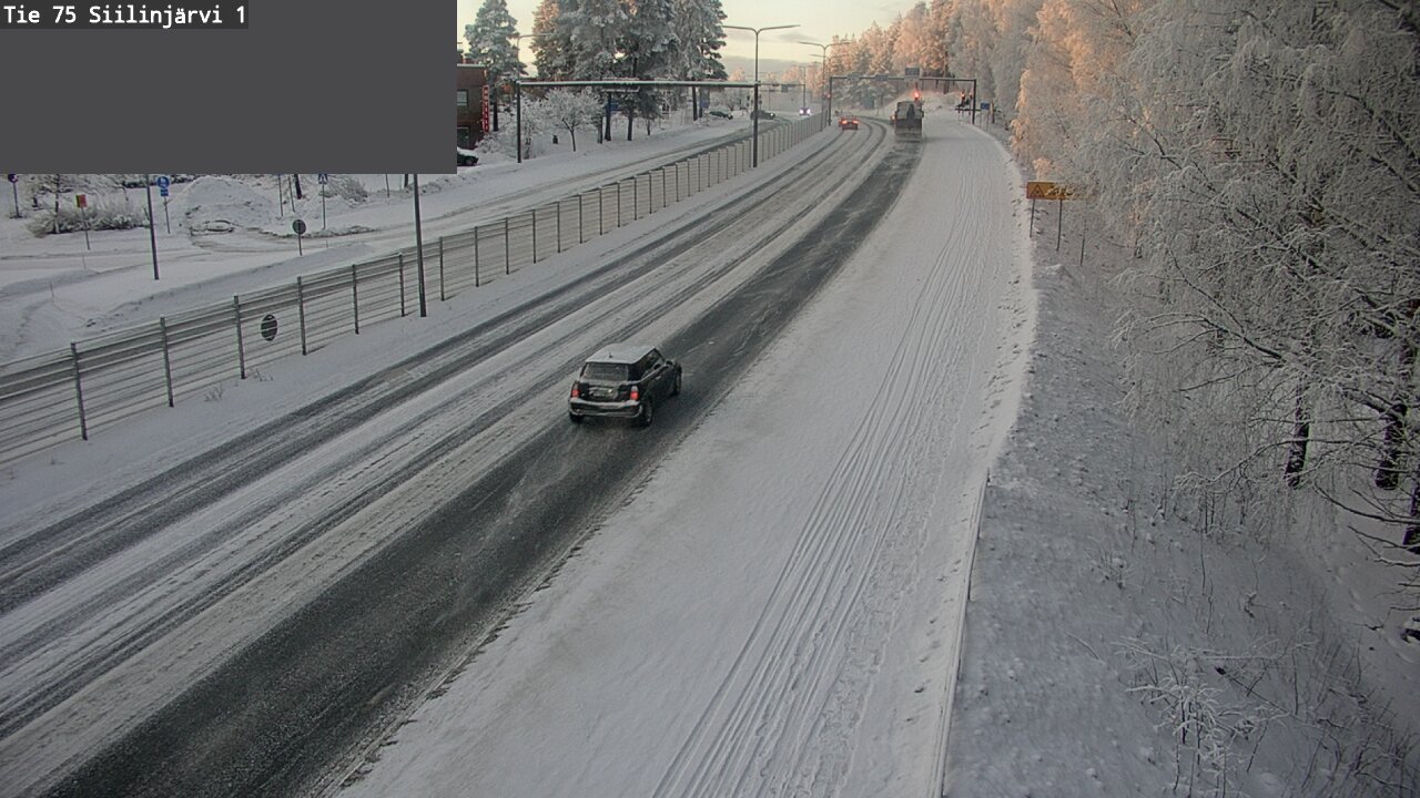 Weather Camera Image Road 75 Siilinjärvi1, Siilinjärvi, Pohjois-Savo