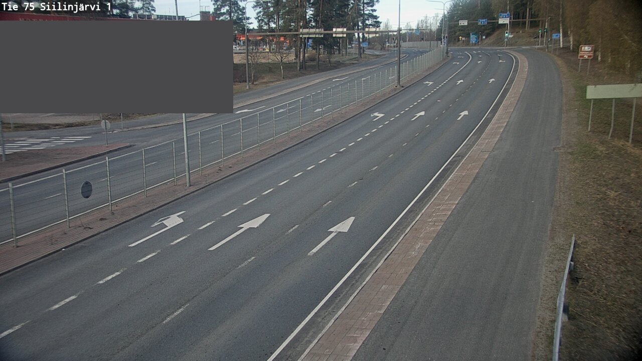 Weather Camera Image Väg 75 Siilinjärvi1, Siilinjärvi, Pohjois-Savo