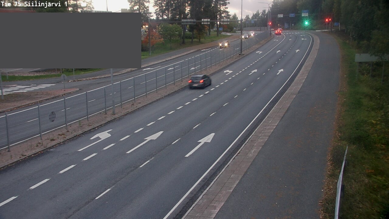 Weather Camera Image Road 75 Siilinjärvi1, Siilinjärvi, Pohjois-Savo