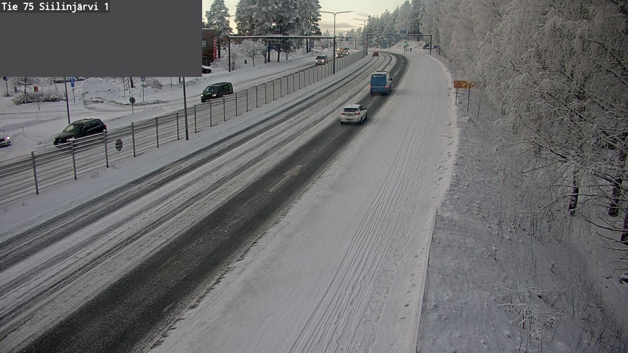 Weather Camera Image Road 75 Siilinjärvi1, Siilinjärvi, Pohjois-Savo