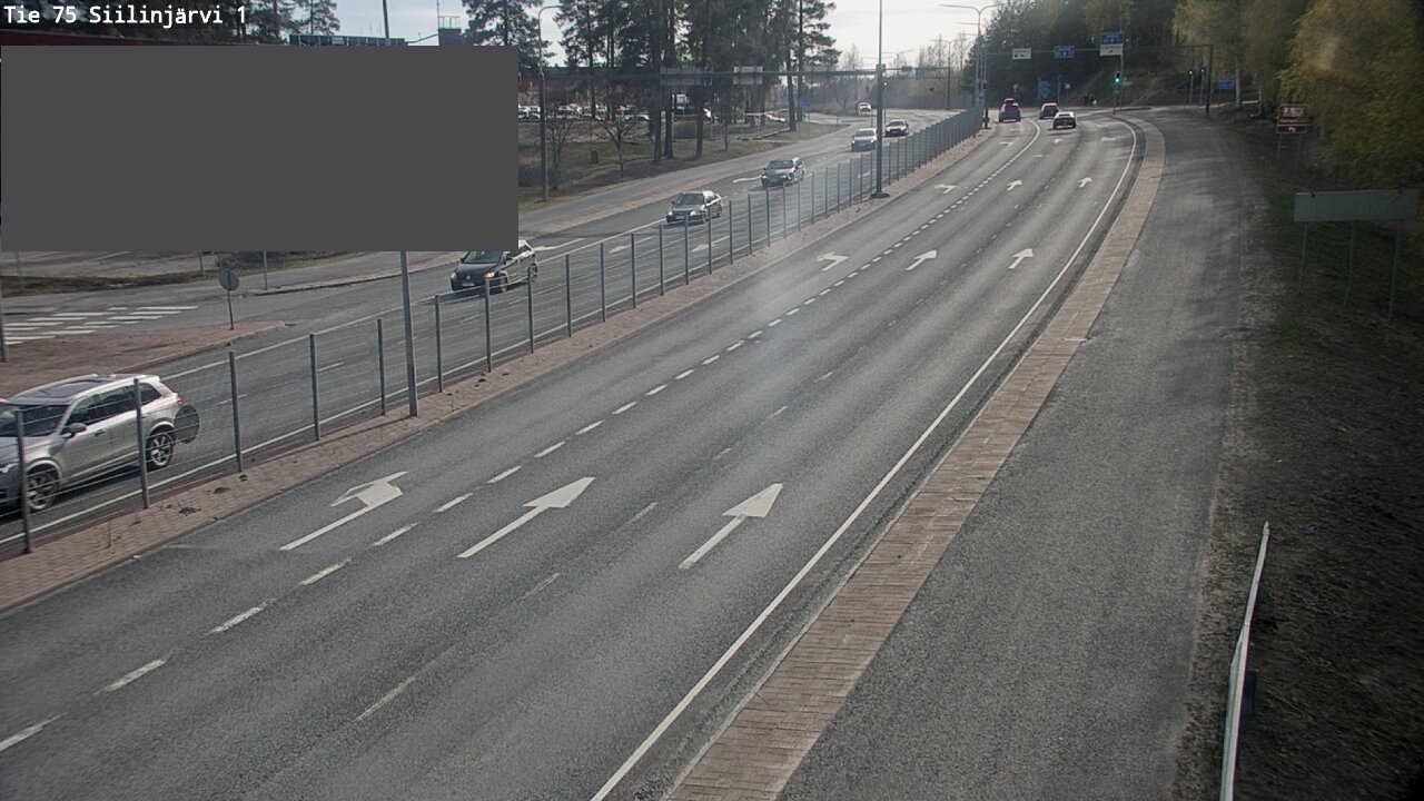 Weather Camera Image Väg 75 Siilinjärvi1, Siilinjärvi, Pohjois-Savo