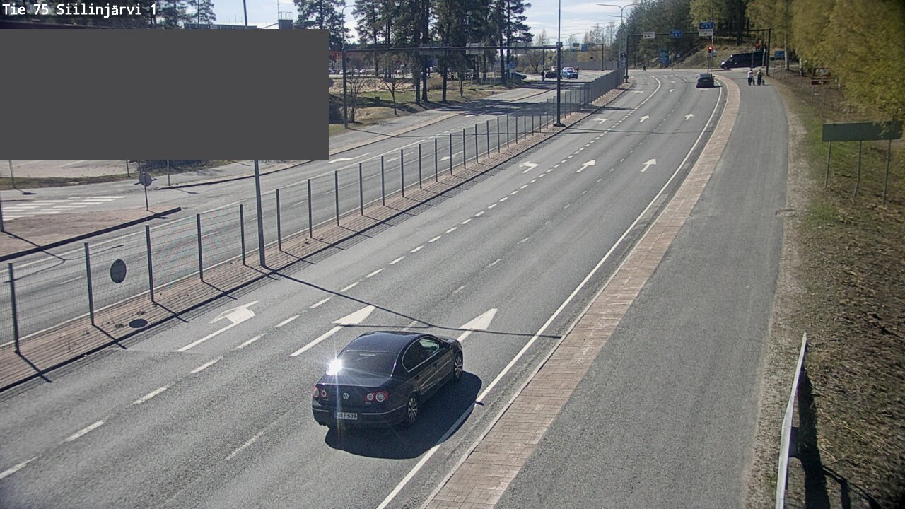 Weather Camera Image Road 75 Siilinjärvi1, Siilinjärvi, Pohjois-Savo