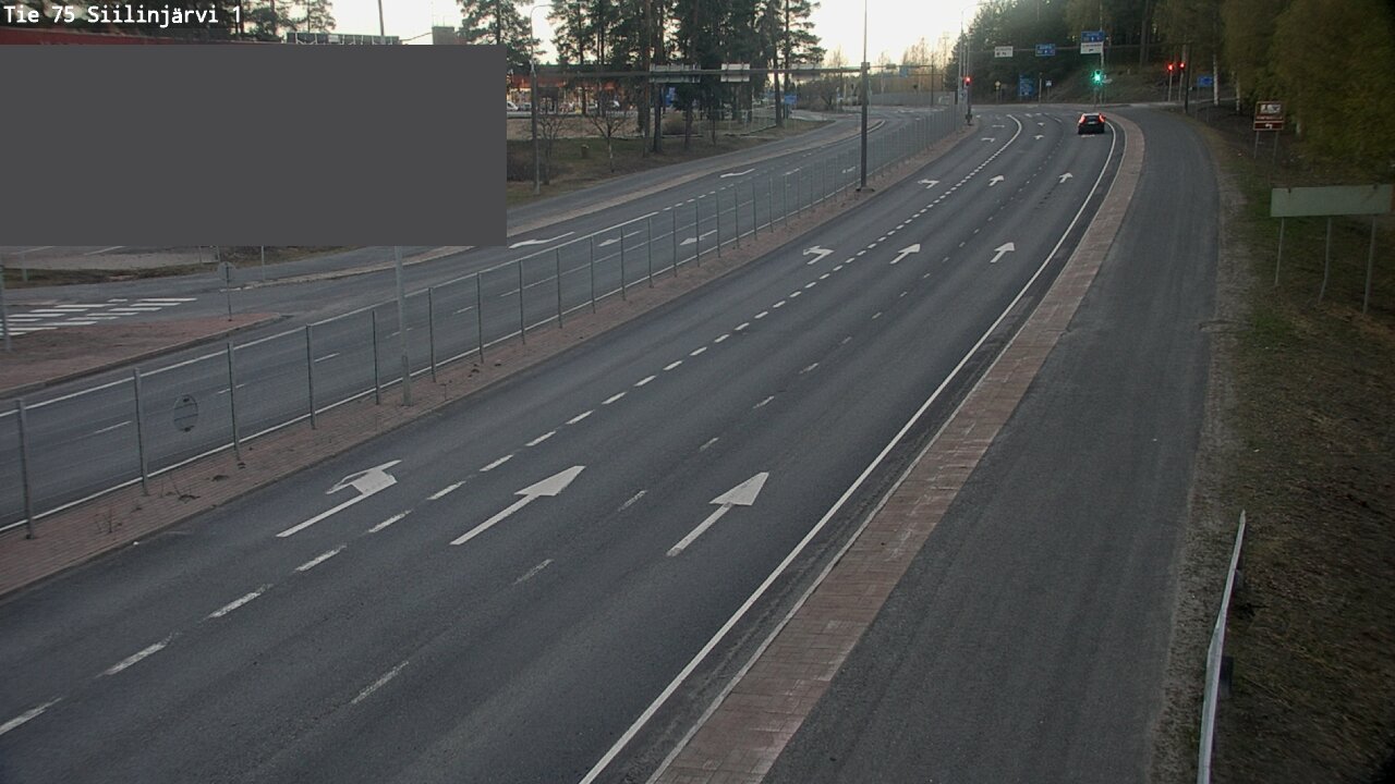 Weather Camera Image Väg 75 Siilinjärvi1, Siilinjärvi, Pohjois-Savo