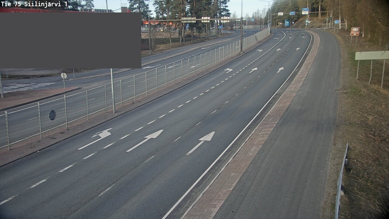 Weather Camera Image Väg 75 Siilinjärvi1, Siilinjärvi, Pohjois-Savo