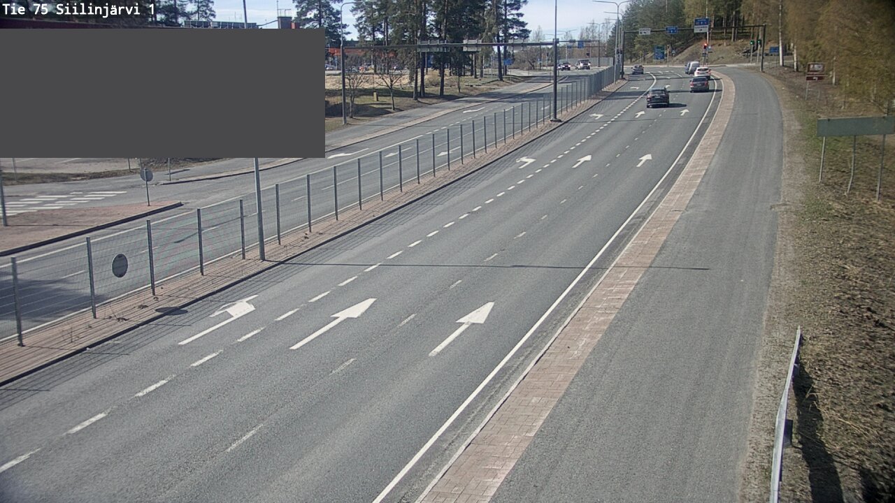 Weather Camera Image Väg 75 Siilinjärvi1, Siilinjärvi, Pohjois-Savo