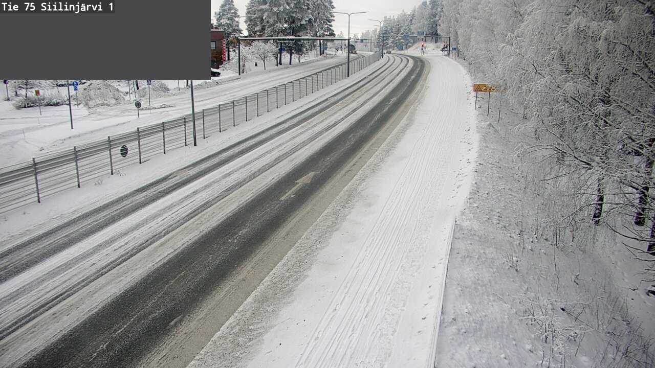Weather Camera Image Road 75 Siilinjärvi1, Siilinjärvi, Pohjois-Savo
