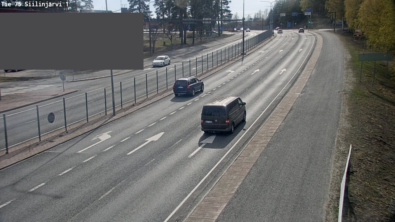 Weather Camera Image Väg 75 Siilinjärvi1, Siilinjärvi, Pohjois-Savo