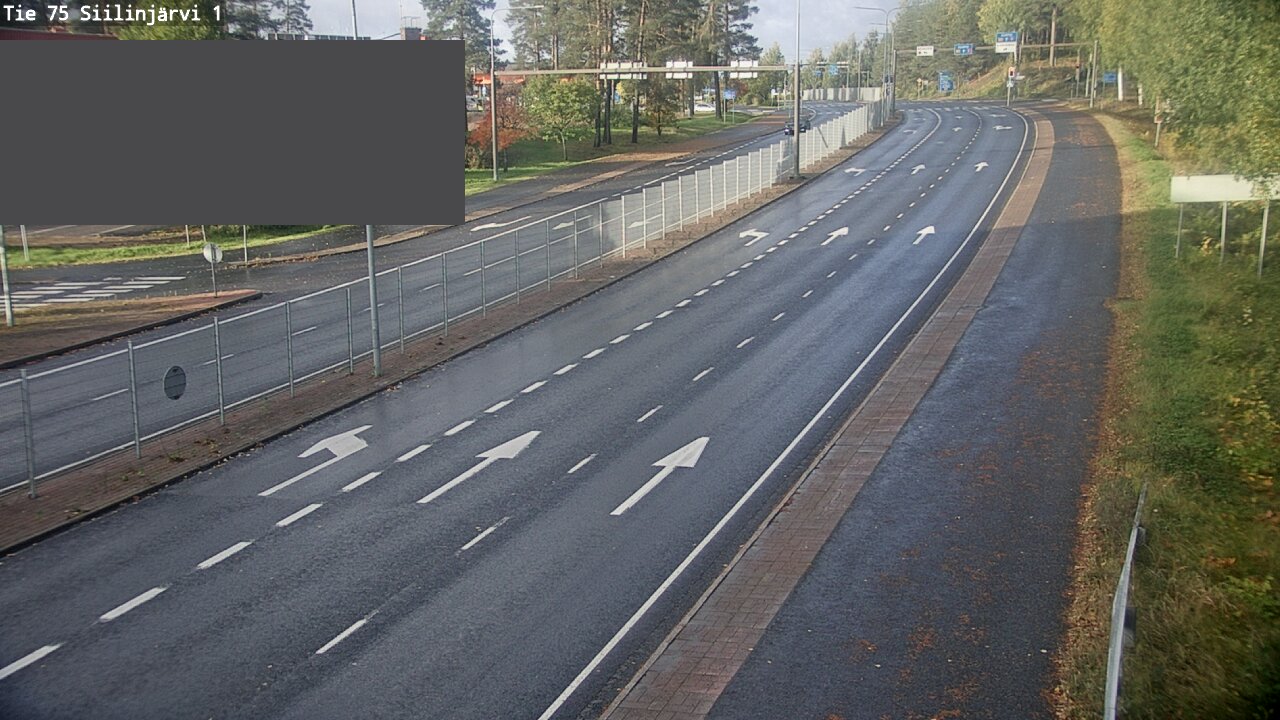 Weather Camera Image Road 75 Siilinjärvi1, Siilinjärvi, Pohjois-Savo
