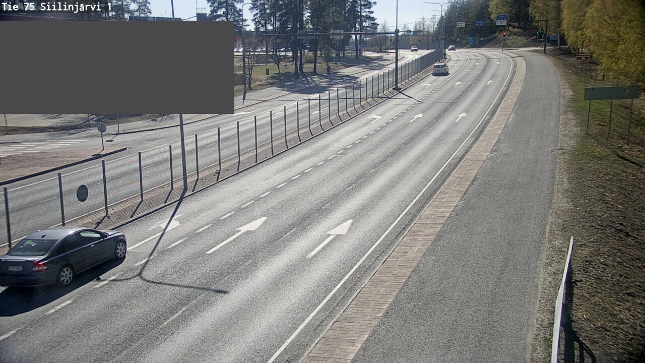 Weather Camera Image Väg 75 Siilinjärvi1, Siilinjärvi, Pohjois-Savo