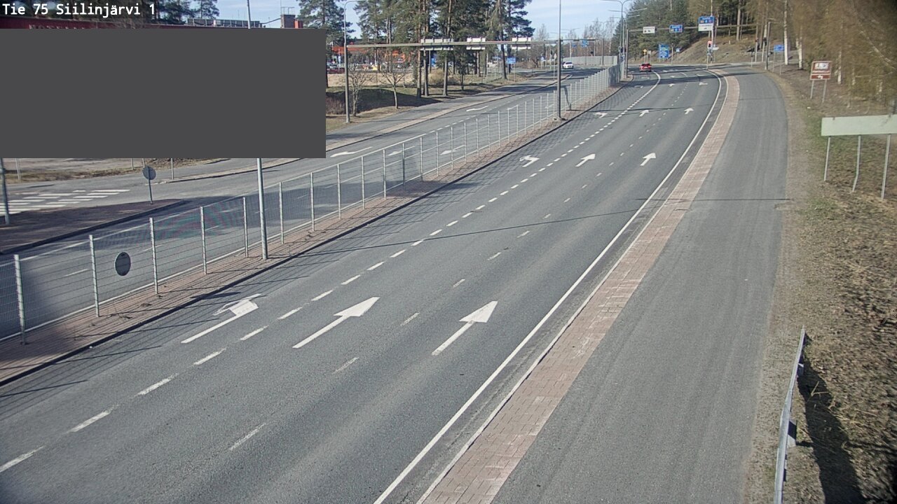Weather Camera Image Väg 75 Siilinjärvi1, Siilinjärvi, Pohjois-Savo