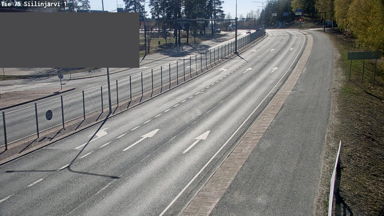 Weather Camera Image Väg 75 Siilinjärvi1, Siilinjärvi, Pohjois-Savo