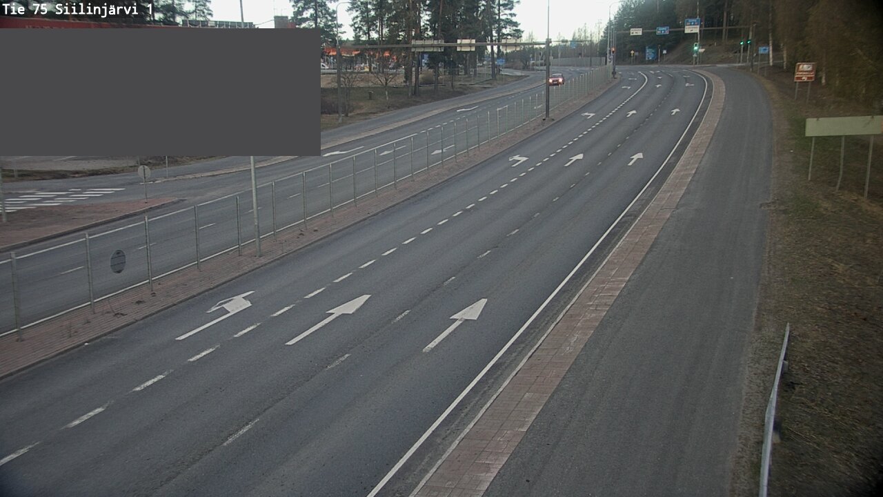 Weather Camera Image Väg 75 Siilinjärvi1, Siilinjärvi, Pohjois-Savo