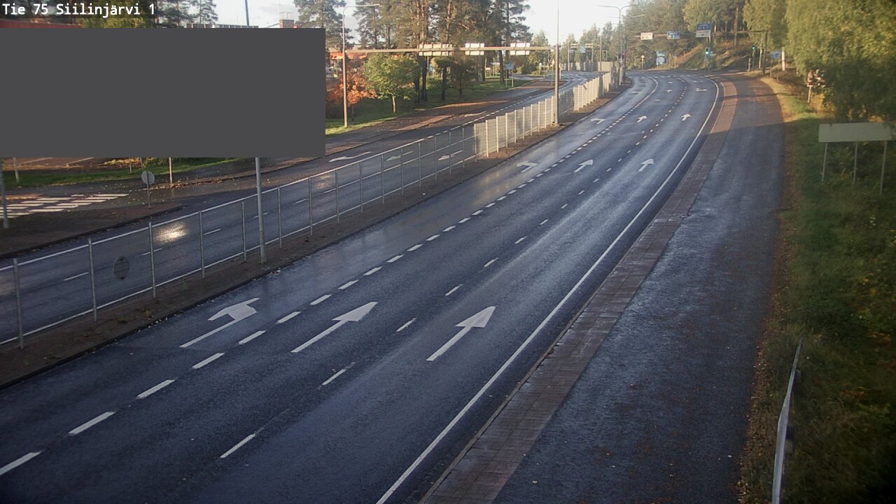 Weather Camera Image Road 75 Siilinjärvi1, Siilinjärvi, Pohjois-Savo