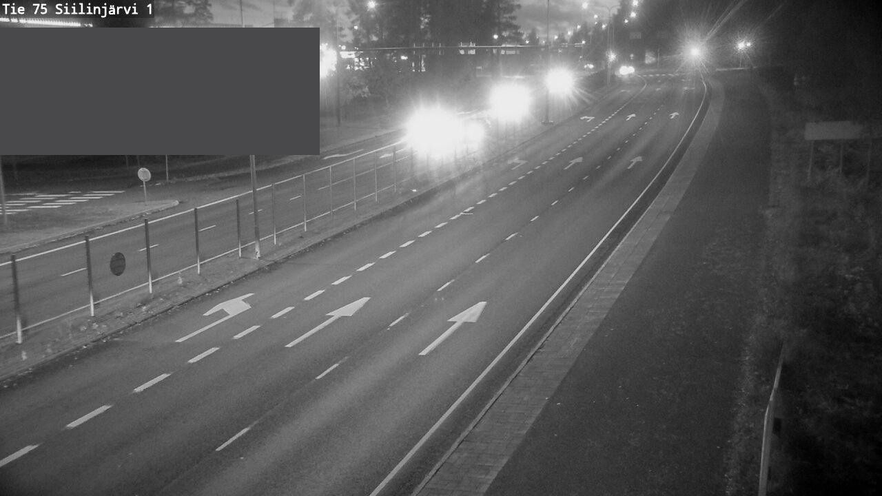 Weather Camera Image Road 75 Siilinjärvi1, Siilinjärvi, Pohjois-Savo