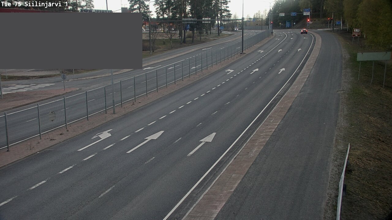 Weather Camera Image Väg 75 Siilinjärvi1, Siilinjärvi, Pohjois-Savo