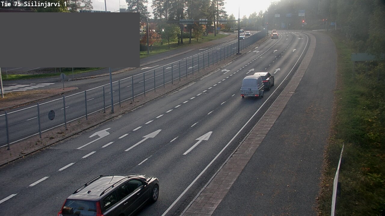 Weather Camera Image Road 75 Siilinjärvi1, Siilinjärvi, Pohjois-Savo