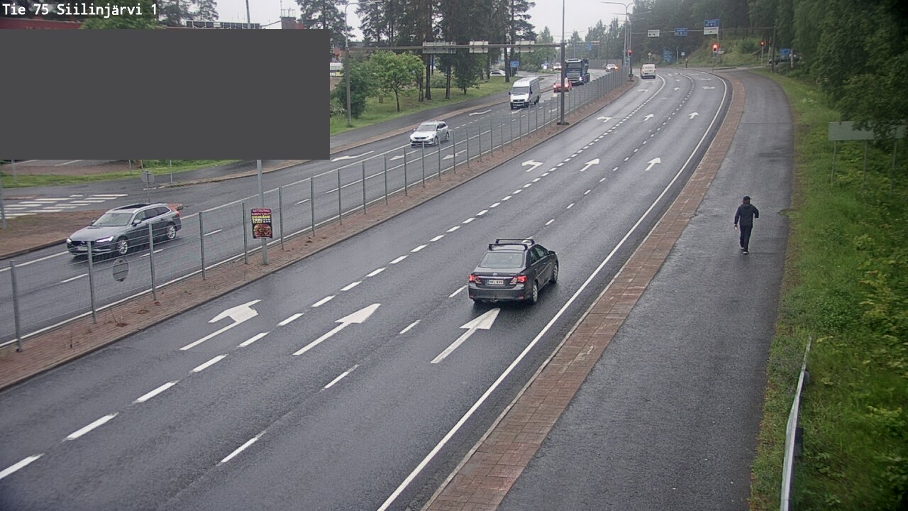Weather Camera Image Väg 75 Siilinjärvi1, Siilinjärvi, Pohjois-Savo