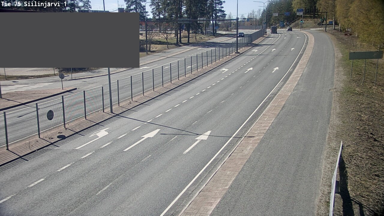 Weather Camera Image Väg 75 Siilinjärvi1, Siilinjärvi, Pohjois-Savo