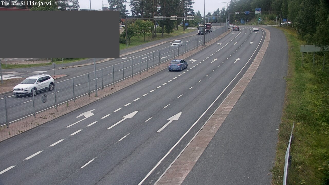 Weather Camera Image Road 75 Siilinjärvi1, Siilinjärvi, Pohjois-Savo