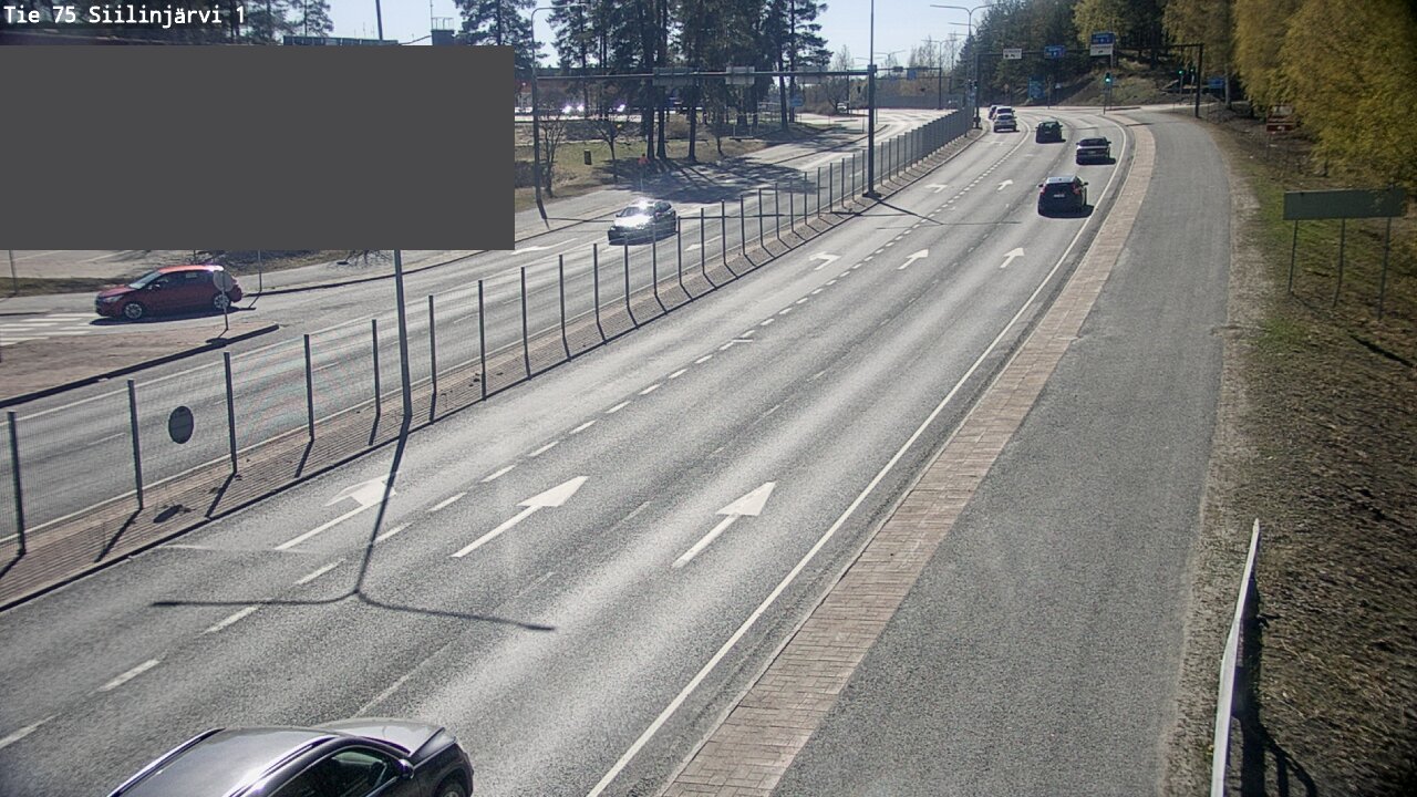 Weather Camera Image Väg 75 Siilinjärvi1, Siilinjärvi, Pohjois-Savo