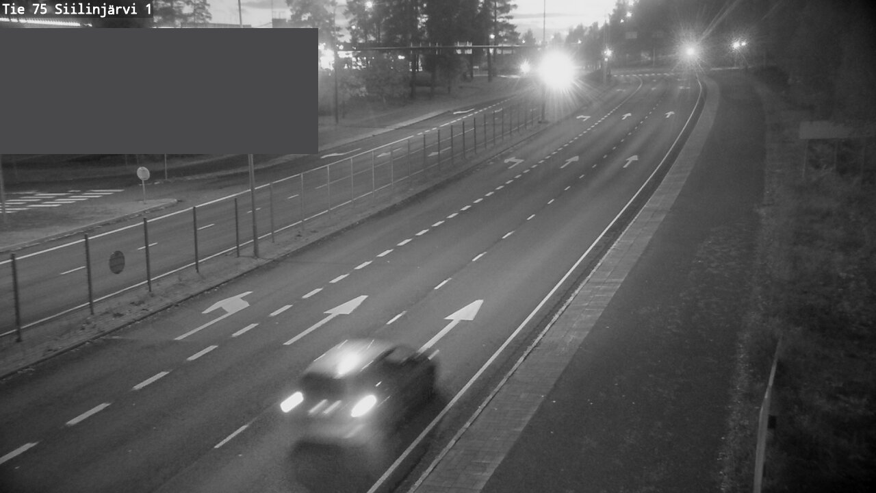 Weather Camera Image Road 75 Siilinjärvi1, Siilinjärvi, Pohjois-Savo