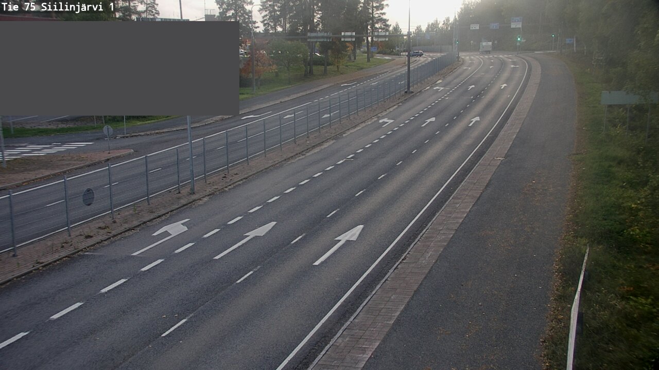 Weather Camera Image Road 75 Siilinjärvi1, Siilinjärvi, Pohjois-Savo