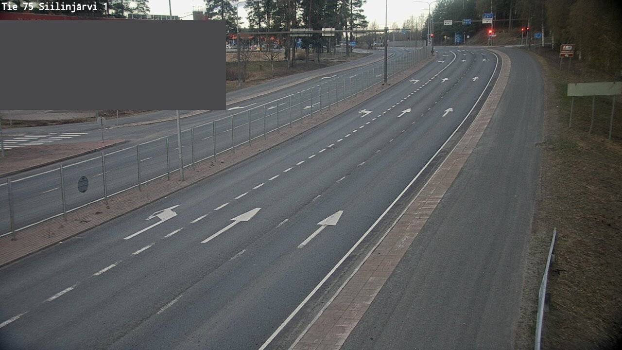 Weather Camera Image Väg 75 Siilinjärvi1, Siilinjärvi, Pohjois-Savo