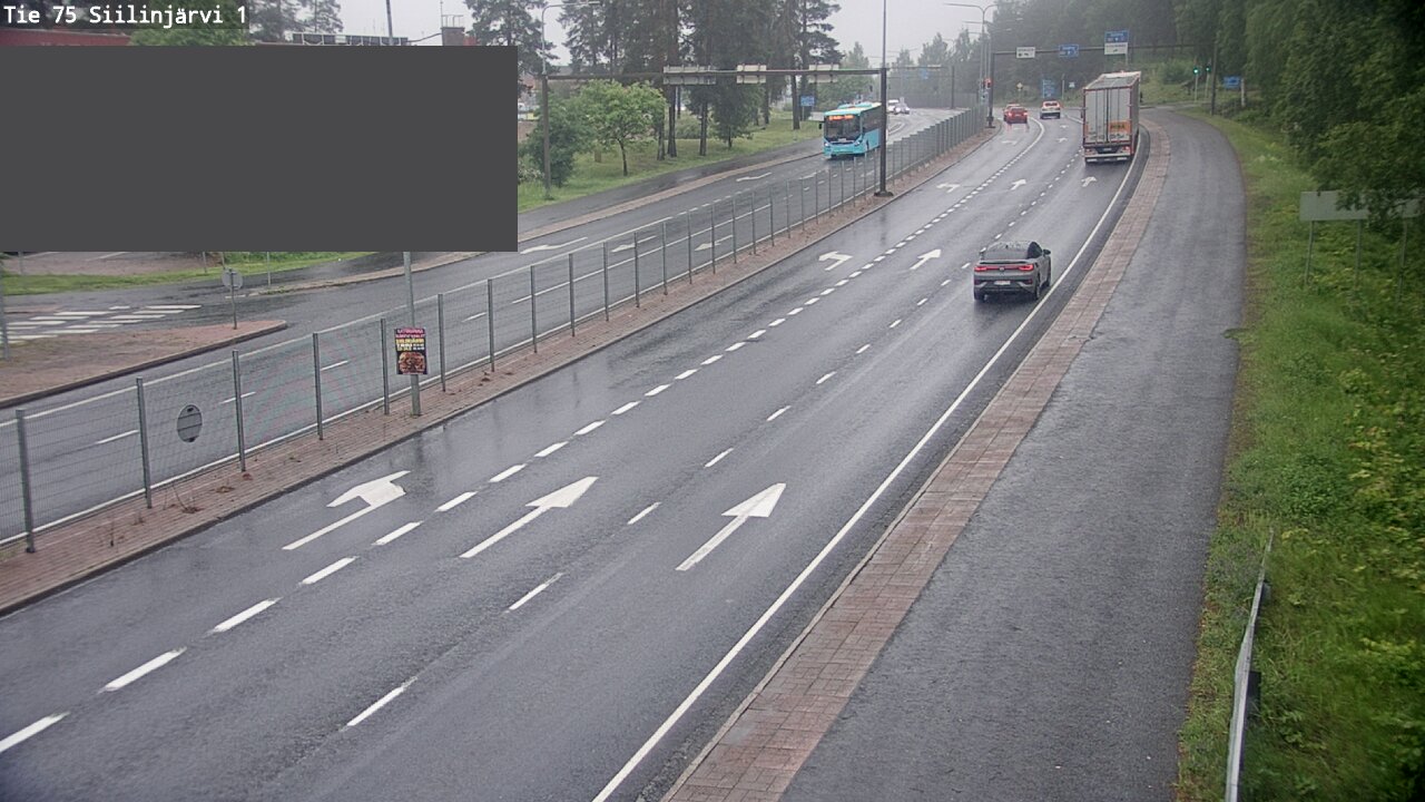 Weather Camera Image Väg 75 Siilinjärvi1, Siilinjärvi, Pohjois-Savo