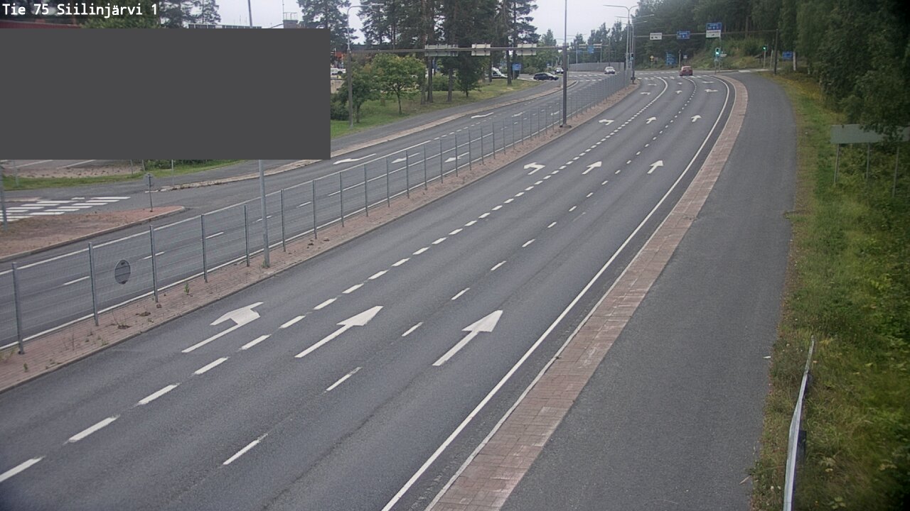 Weather Camera Image Road 75 Siilinjärvi1, Siilinjärvi, Pohjois-Savo