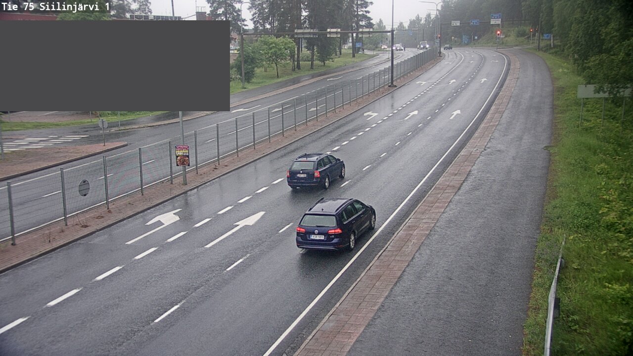 Weather Camera Image Väg 75 Siilinjärvi1, Siilinjärvi, Pohjois-Savo