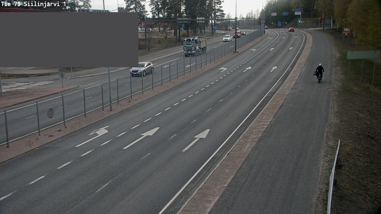 Weather Camera Image Väg 75 Siilinjärvi1, Siilinjärvi, Pohjois-Savo