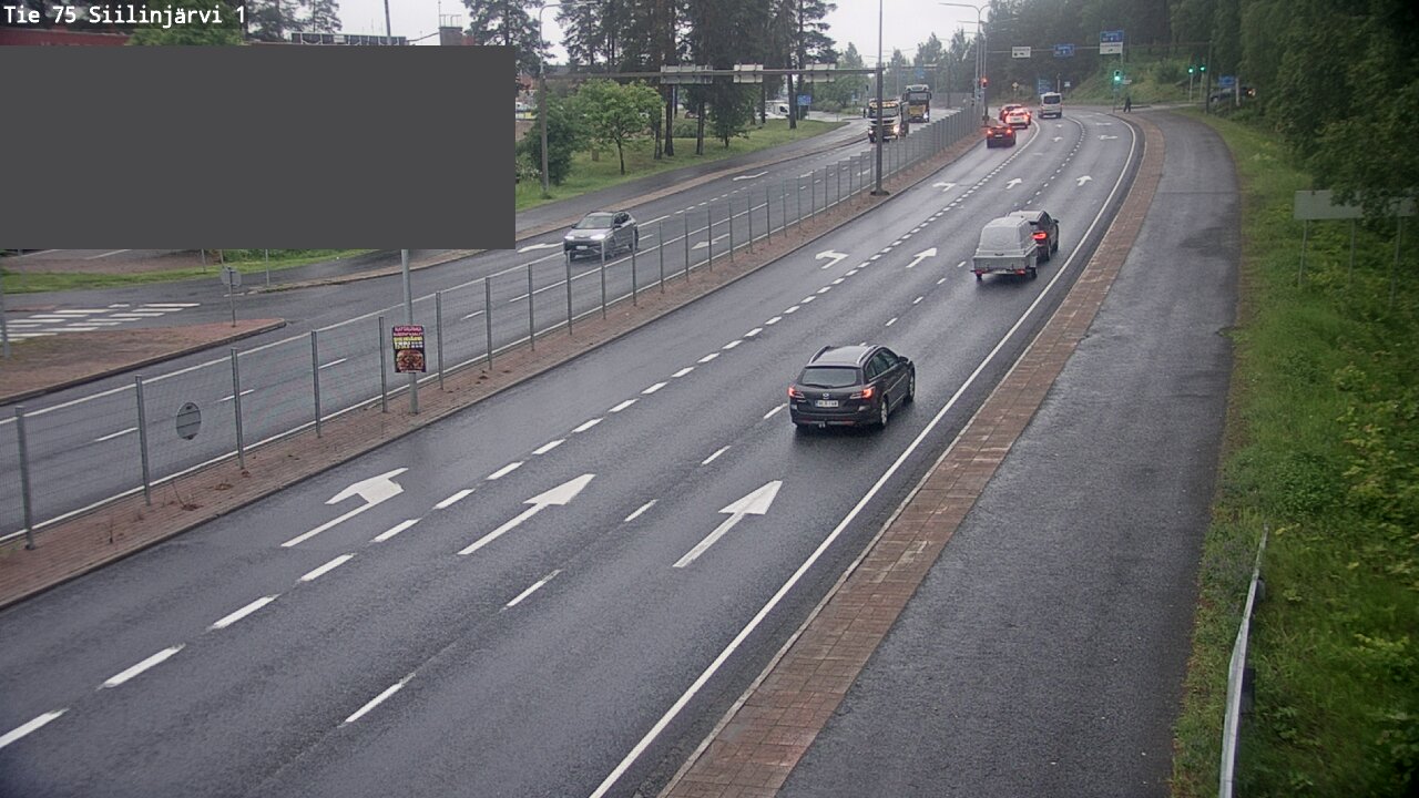 Weather Camera Image Väg 75 Siilinjärvi1, Siilinjärvi, Pohjois-Savo