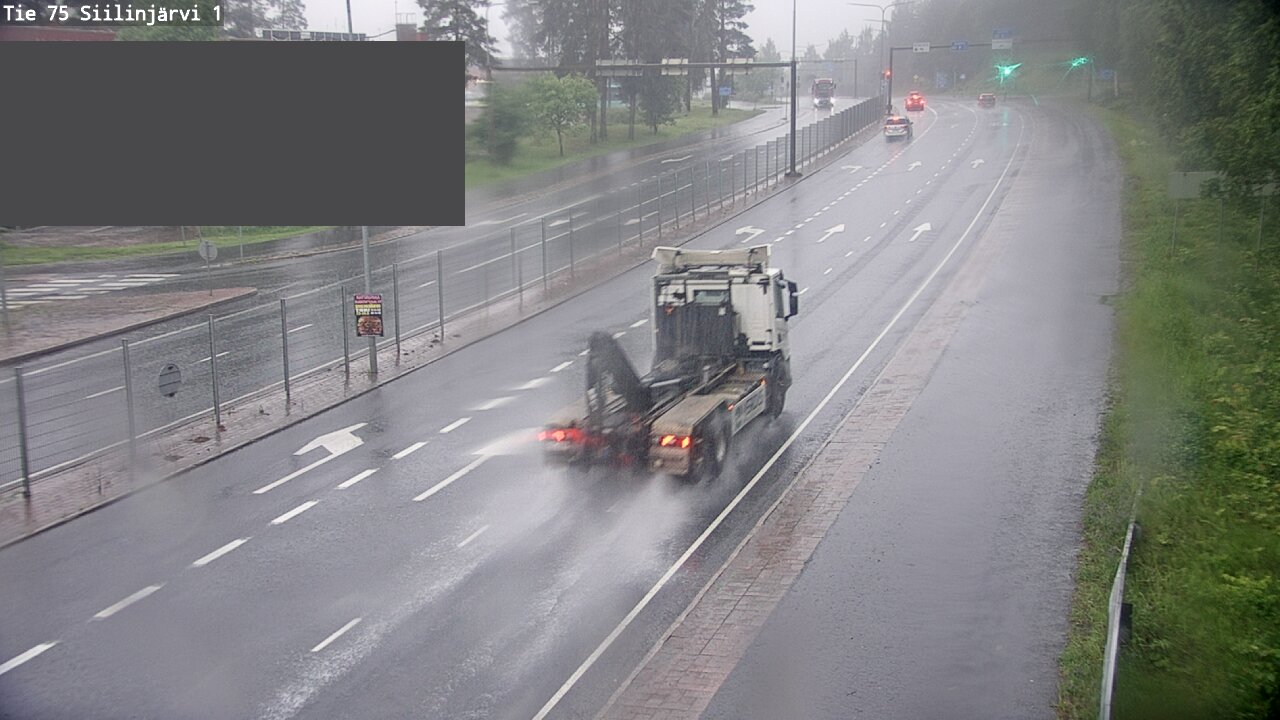 Weather Camera Image Väg 75 Siilinjärvi1, Siilinjärvi, Pohjois-Savo