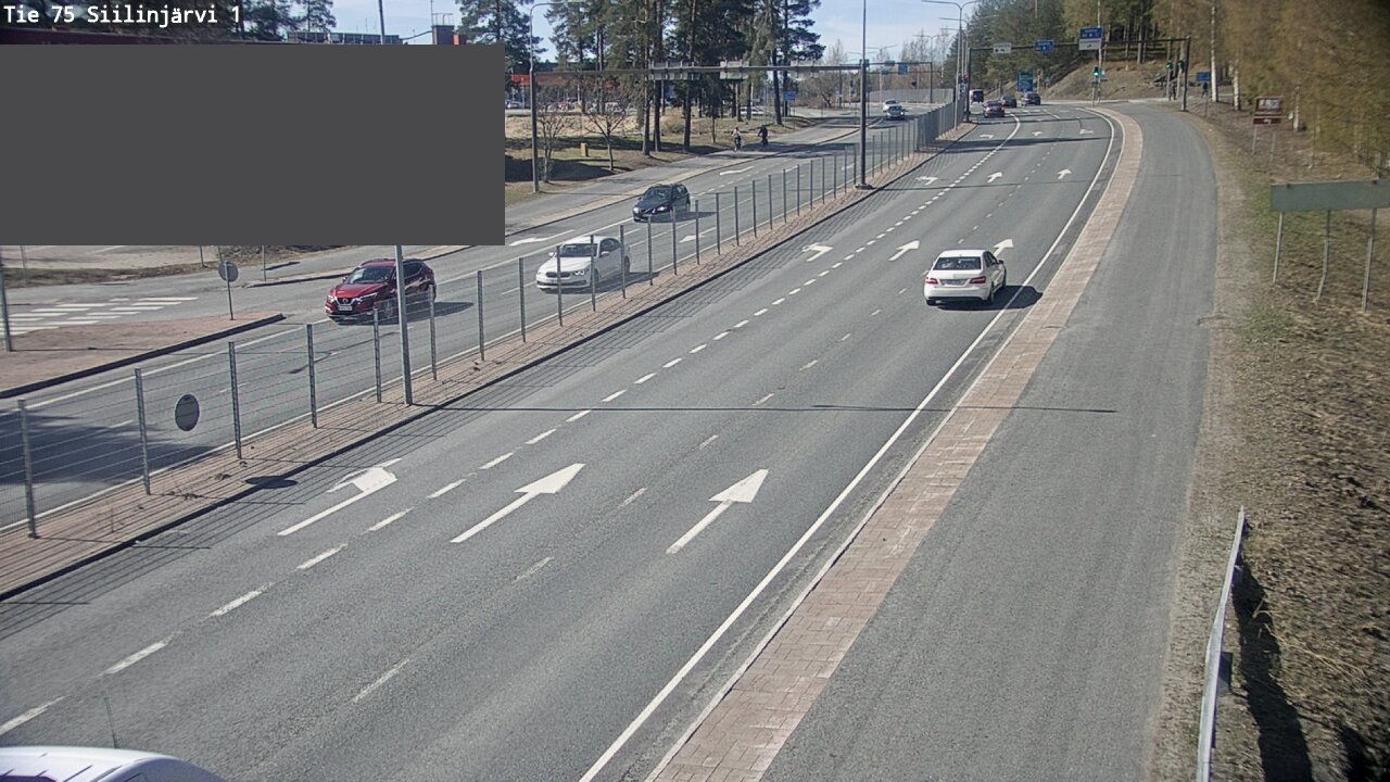 Weather Camera Image Väg 75 Siilinjärvi1, Siilinjärvi, Pohjois-Savo