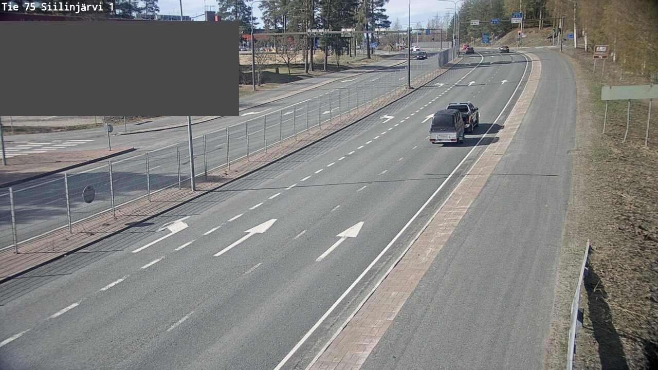 Weather Camera Image Väg 75 Siilinjärvi1, Siilinjärvi, Pohjois-Savo